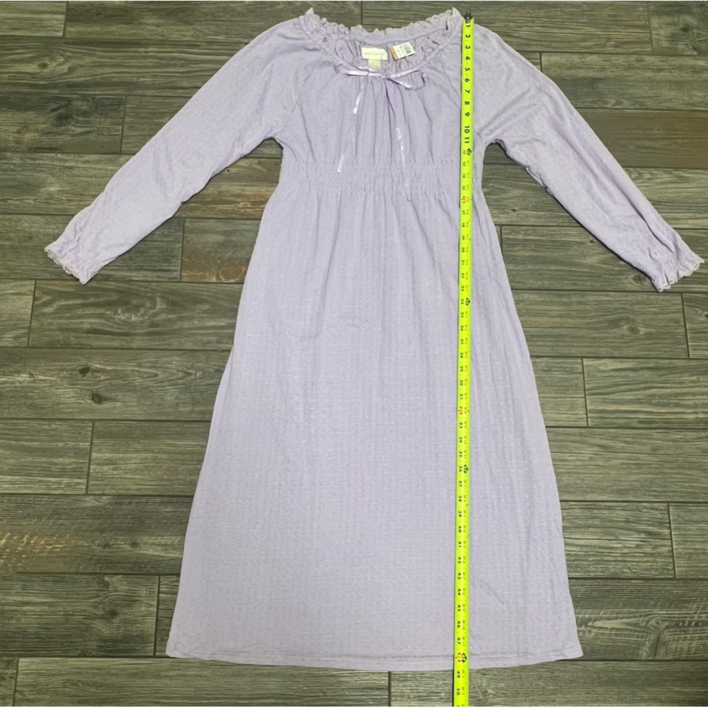 NWT Whispers Long Nightgown Women’s Large Prairie Feminine Maxi Gown Cottagecore - Picture 10 of 16